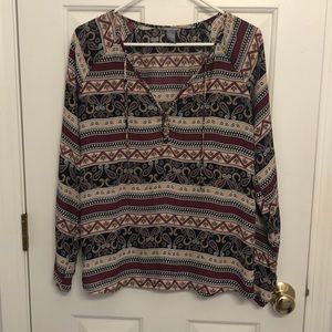 Paisley Design Blouse